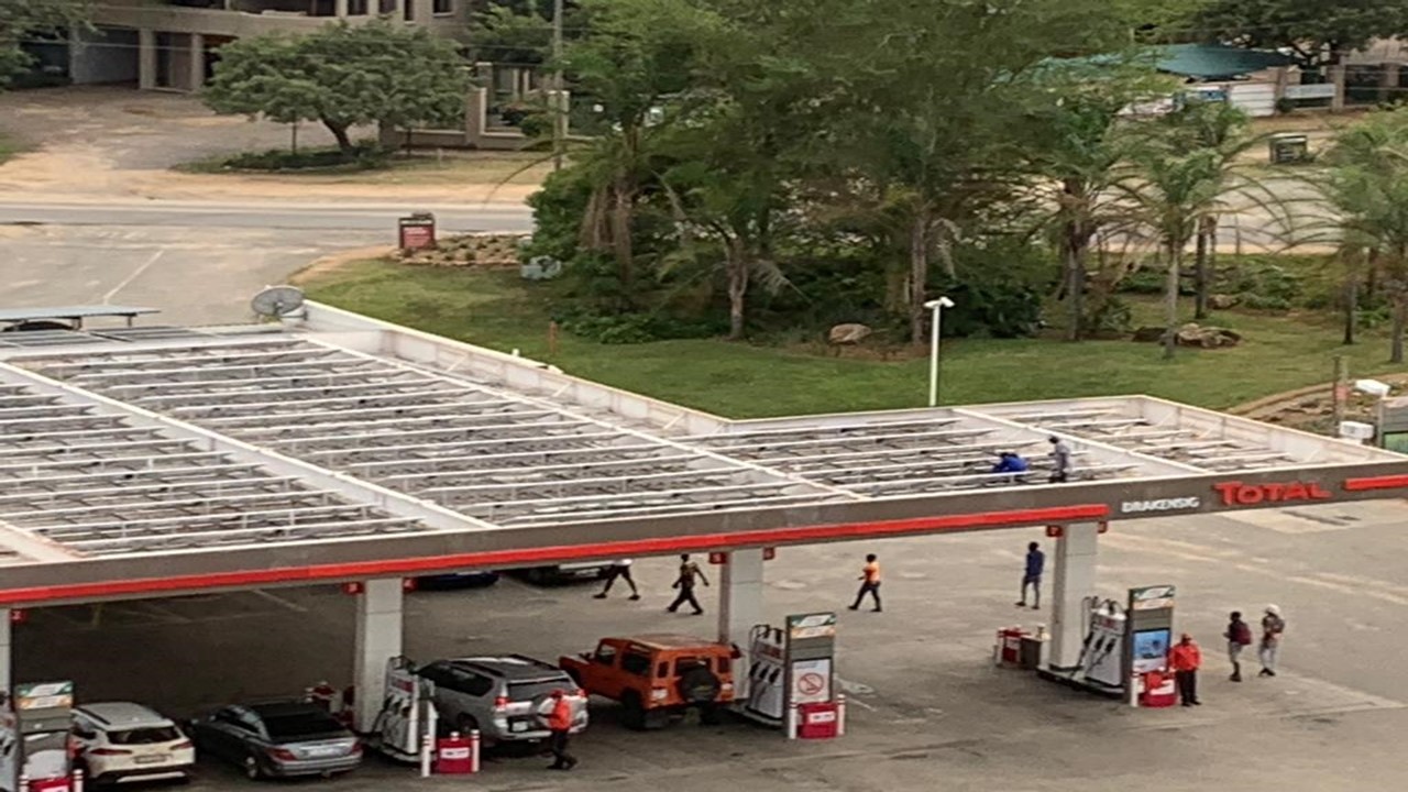 Commercial Solar Installation: 